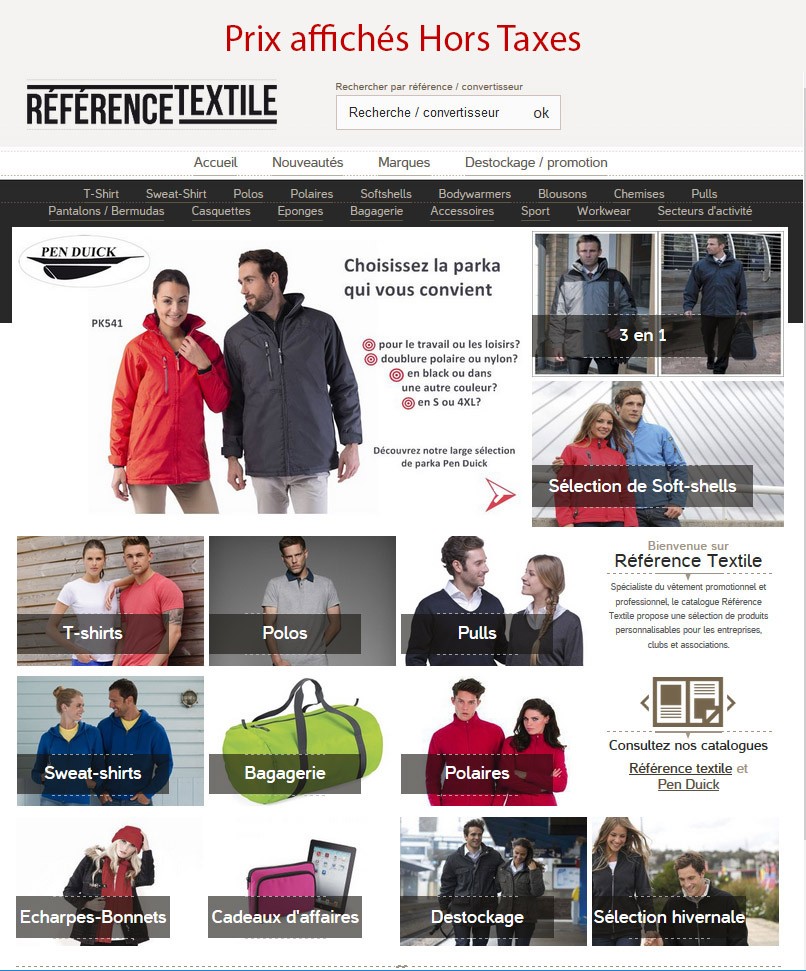 Catalogue Vêtements et Accessoires à personnaliser, BRODERIE