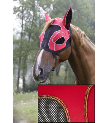 Masque Anti-mouches Rouge Masque Anti-mouches Rouge