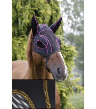 Masque Anti-mouches Noir Masque Anti-mouches Noir